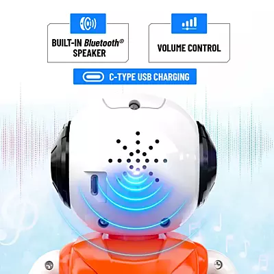 Mirana Moonwalker Interactive Robot - Bluetooth Speaker & Voice Control Toy