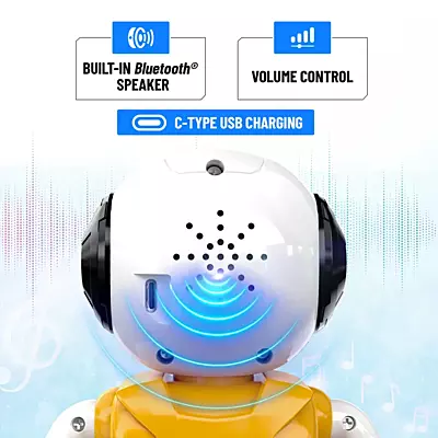 Mirana Moonwalker Interactive Robot - Bluetooth Speaker & Voice Control Toy