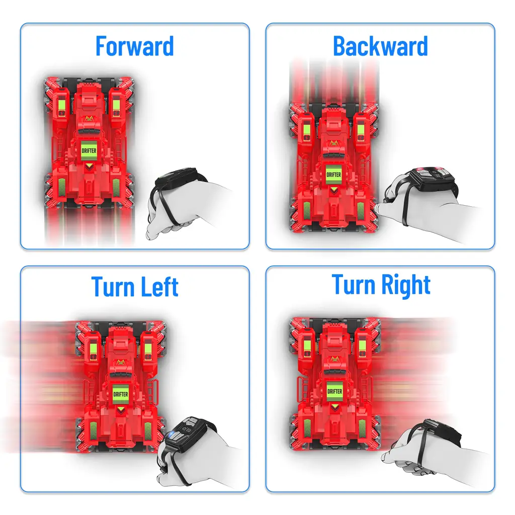 Mirana Drifter Watch Remote Universal RED BL Pack (IN)