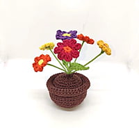 Crochet Flower Pot Crochet Flower Pot