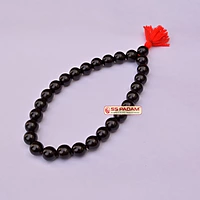 Ebony Wood & Red Sandalwood Punjabi Simrana – Spiritual Bracelet Set (1 Black & 1 Red)