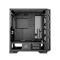 Ant Esports Dynamic GT ARGB E-ATX Mid Tower Case – Tempered Glass | ARGB Fans