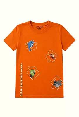 BOYS CREW T SHIRT