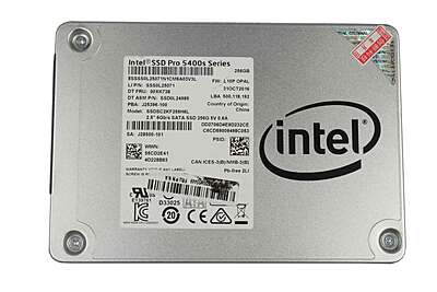Refurbished Intel Pro 5400S SATA SSD 256GB (SSDSC2KF256H6L)