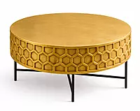 Java Royal Brass Coffee Table