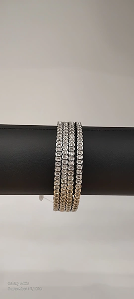 AD Stone Covered Bangle