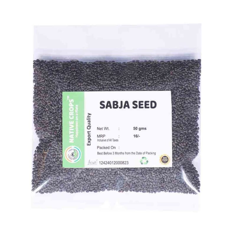 Sabja seeds (Basil seeds)