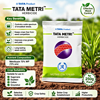 TATA METRI® Herbicide – Metribuzin 70% WP – 500 GM | Vetrivel Agro Services