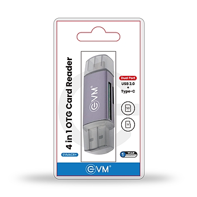 CARD READER EVM USB 2.0 + TYPE C (ACR Plus)