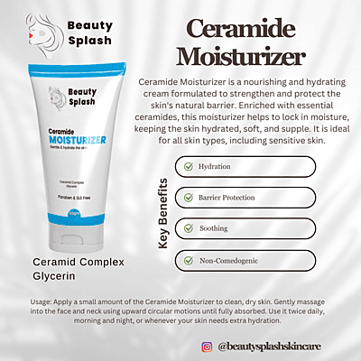 Gentle Hydration: Ceramide Moisturizer for Soothing & Nourishing Skin Care
