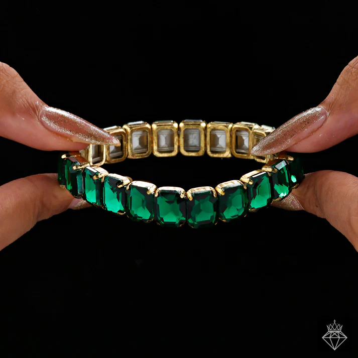 Anti-Tarnish Crystals Bracelet