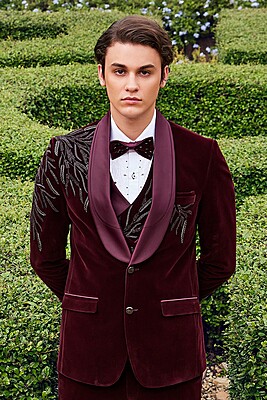 Royal Burgundy Tuxedo