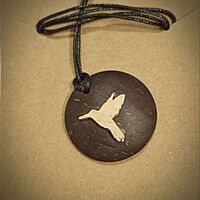 Coconut Shell Pendant