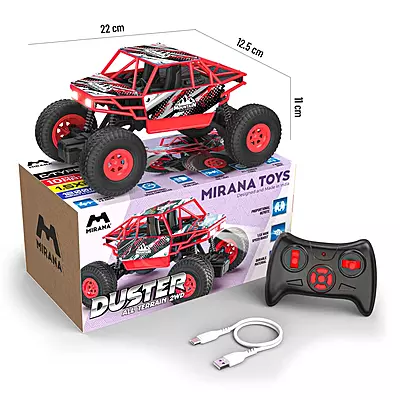 Mirana Duster 2WD All-Terrain Remote Pack | High-Speed Off-Road Racing Car