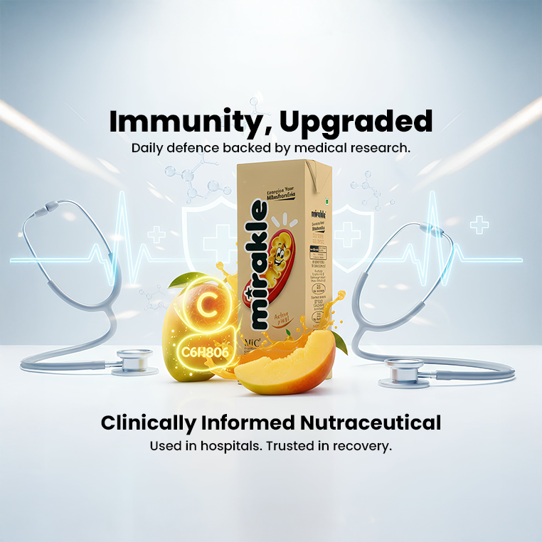 MIRAKLE the Liposomal Vitamin-C Drink ( Added Sugar)-24 Piece Pack