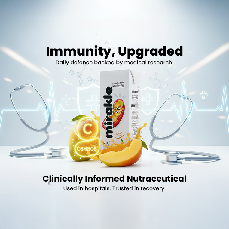 MIRAKLE the Liposomal Vitamin-C Drink ( No Added Sugar)-24 Piece Pack