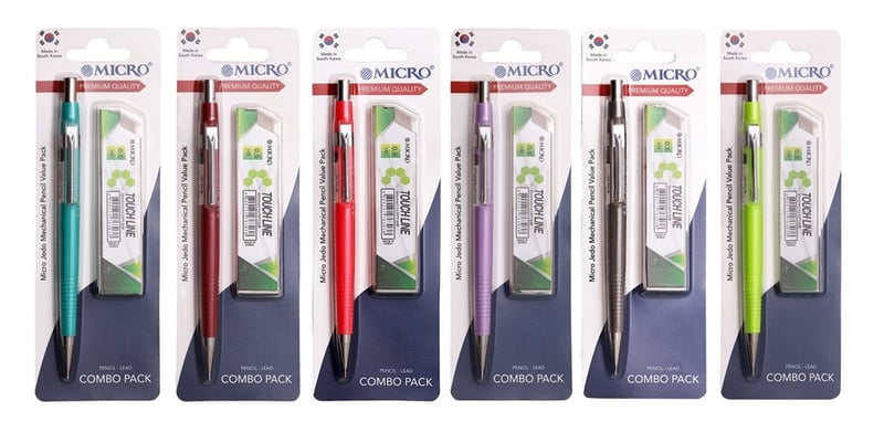 Micro Jedo Mechanical Pencil Value Pack, 0.5mm