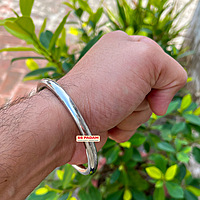 6mm Stainless Steel Round Smooth Punjabi Kada