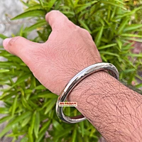 8mm Stainless Steel Round Smooth Punjabi Kada