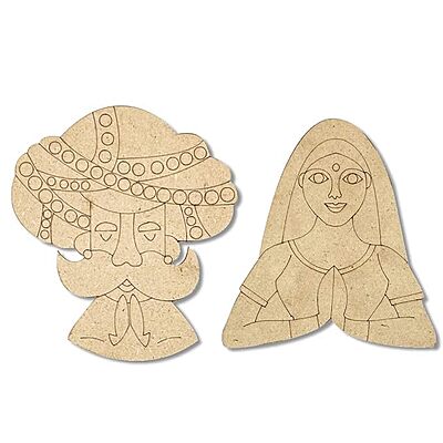 Rajasthani Decorative Ram Ram Sa & Padharo Sa Welcome