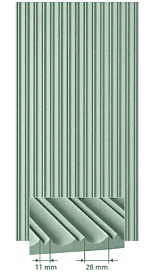 Fluted Panel FP0051