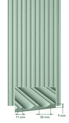 Fluted Panel FP0052