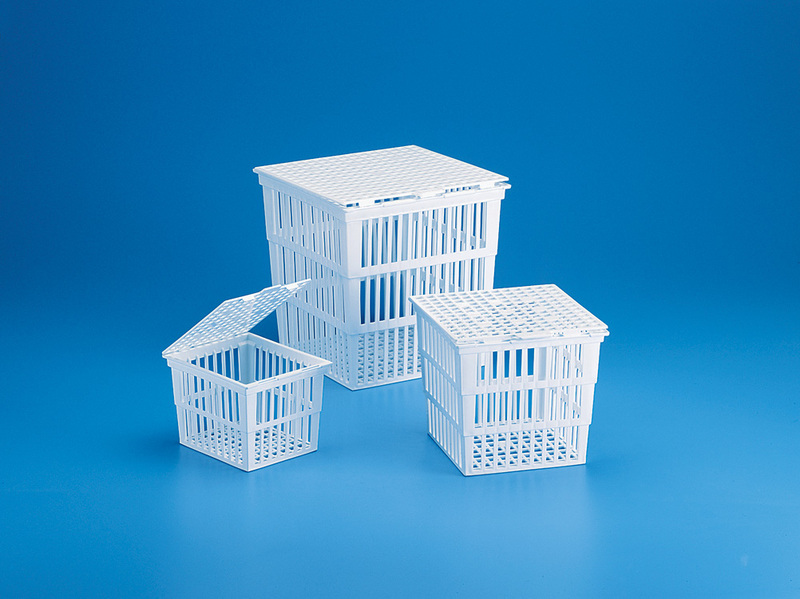 Test Tube Basket with Cover, PP TARSONS