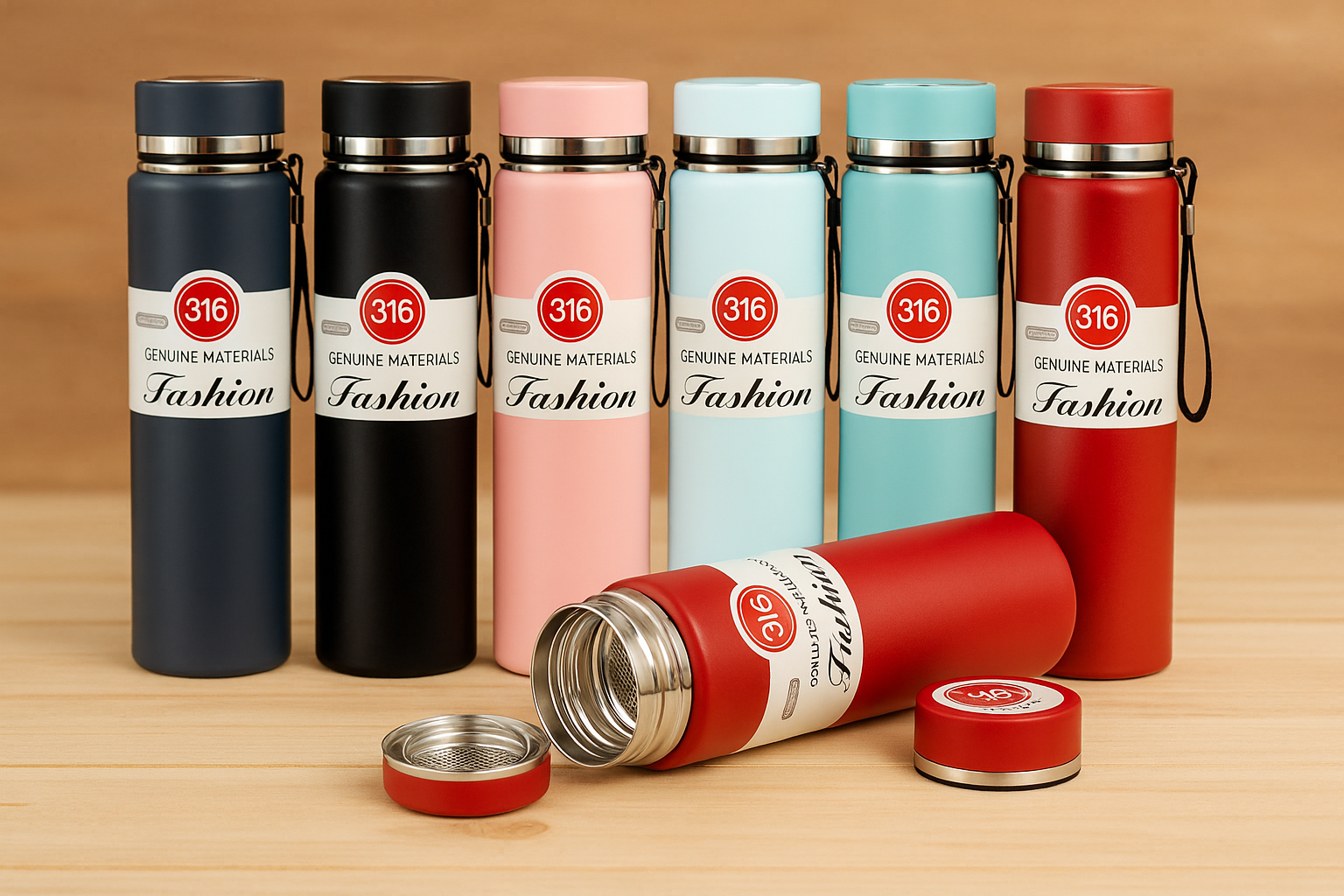 Stainless Steel Electro Pro 1 Litre Hot & Cold Water Bottle