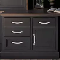 Palam SS Cabinet Handle Onyx (TT) Series 4" , 6"