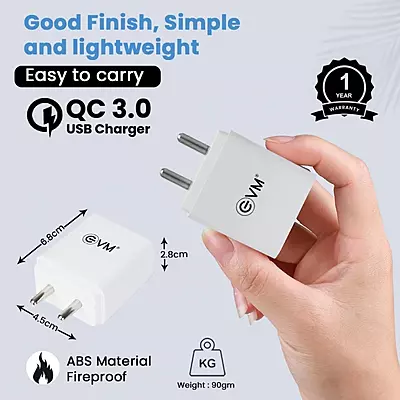 WALL CHARGER EVM QC 3.0 ENQUICK CH-06