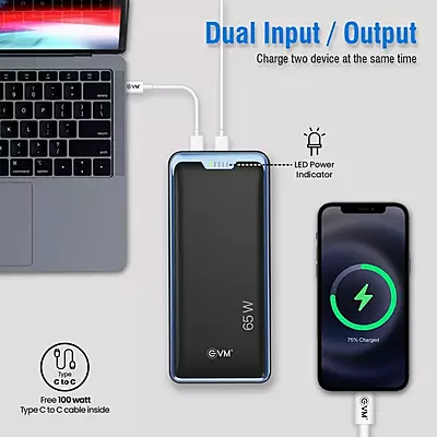 POWER BANK EVM 30000 MAH ENLAP PRO 65W P0402