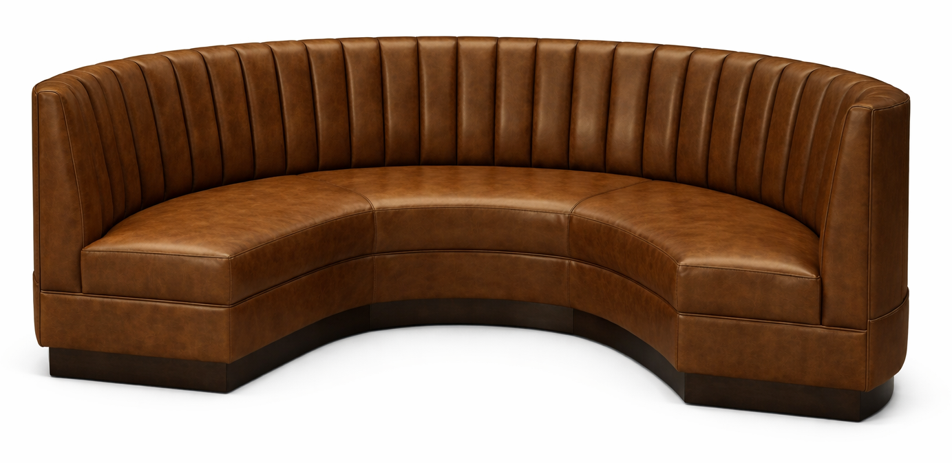 Bowen Round Restaurant Seating Booth