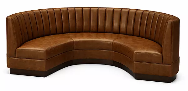 Bowen Round Restaurant Seating Booth