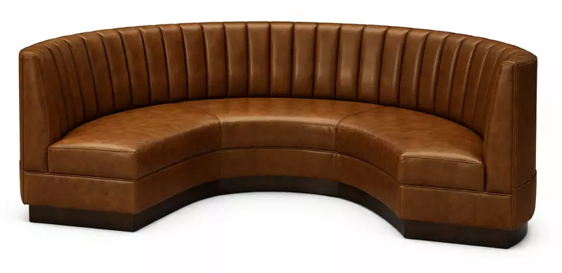 Bowen Round Restaurant Seating Booth