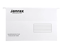 Pack of 50 White Foolscap Suspension Files