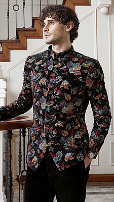 Multicolour Heritage Brocade Jodhpuri