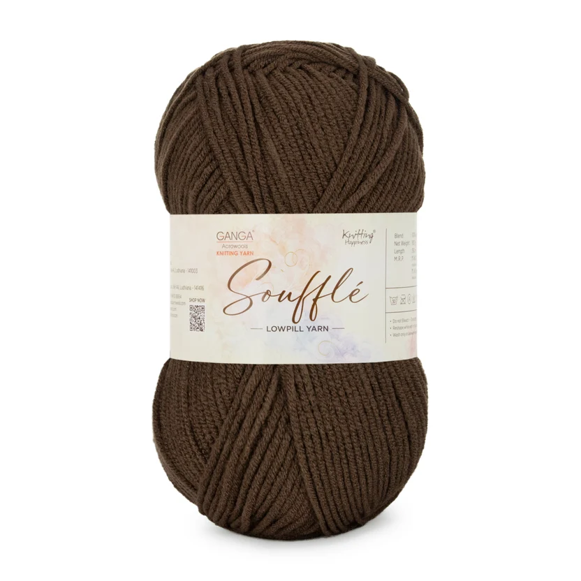 Ganga Soufflé SOU006 Chocolate Brown Ganga Soufflé SOU006 Chocolate Brown