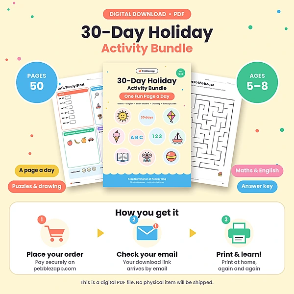 30-Day Holiday Activity Bundle PDF