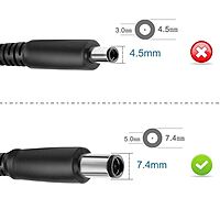 Techie Adapter for Dell 7.4mm 65W