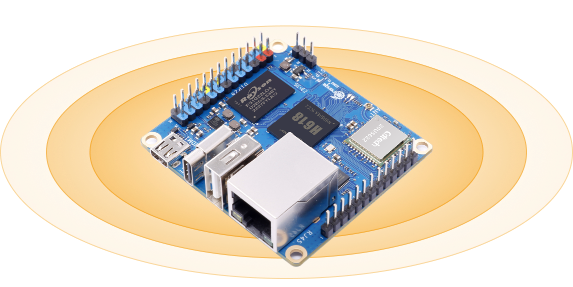 Orange Pi Zero3
4GB Memory