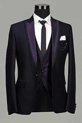 Luxury Purple Suit