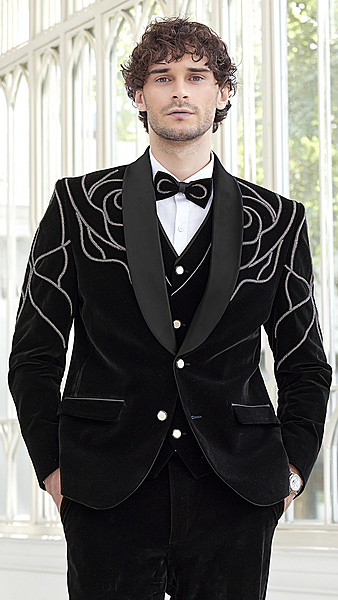Amarson Noir Wave Velvet Tuxedo