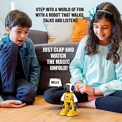 Mirana Moonwalker Interactive Robot - Bluetooth Speaker & Voice Control Toy