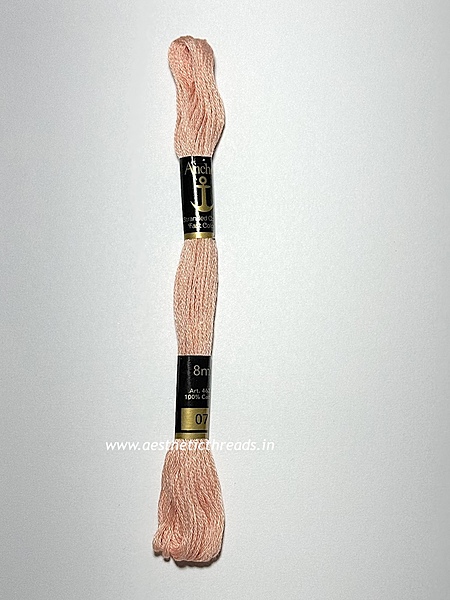 Anchor stranded cotton Shade no. 00007 Anchor stranded cotton Shade no. 00007