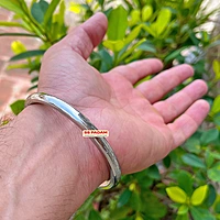6mm Stainless Steel Round Smooth Punjabi Kada