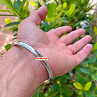 6mm Stainless Steel Round Smooth Punjabi Kada