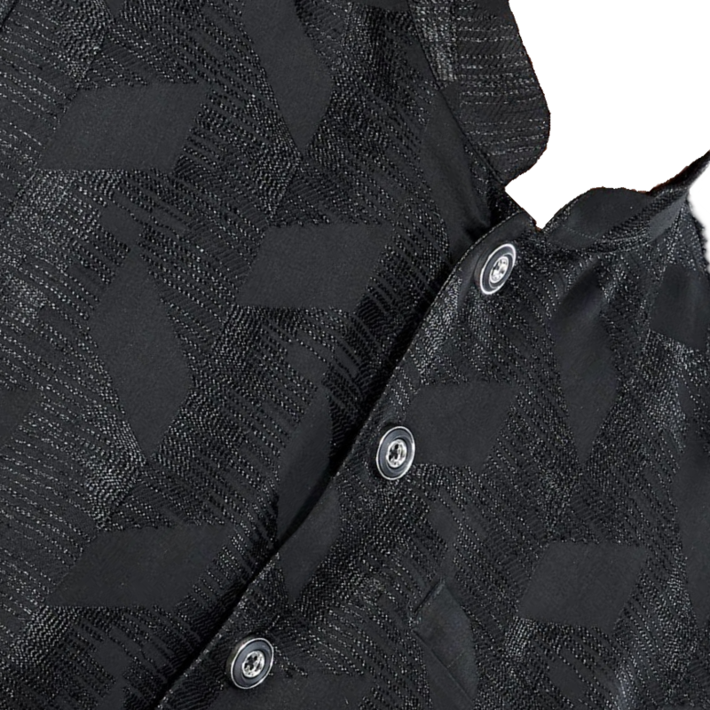 Black Designer Jodhpuri Shirt