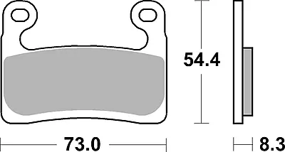 Brembo 07GR90SA Sintered Brake Pad