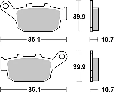 Brembo 07HO27SP Sintered Brake Pad