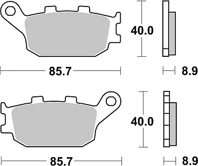 Brembo 07HO36SP Sintered Brake Pad Brembo 07HO36SP Sintered Brake Pad
